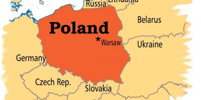 Poloni kapitale hartë